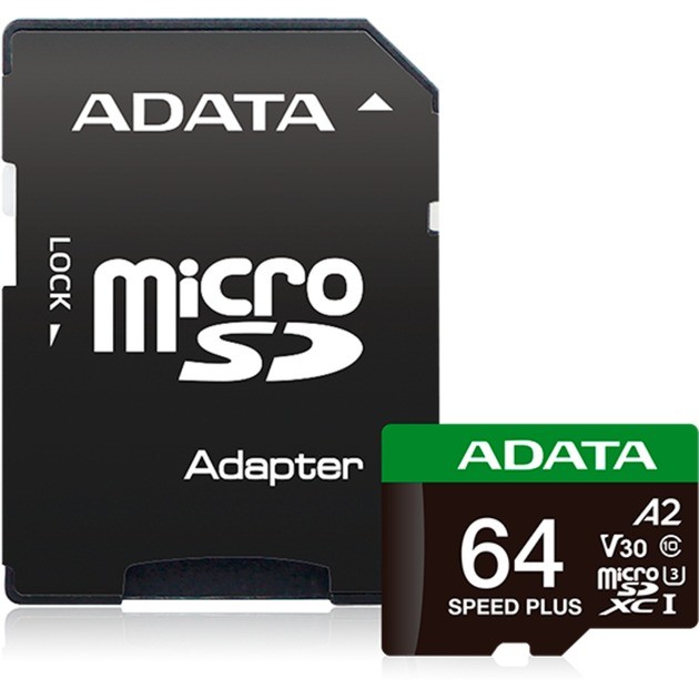 MicroSDXC SPEED PLUS 64 GB, ADATA