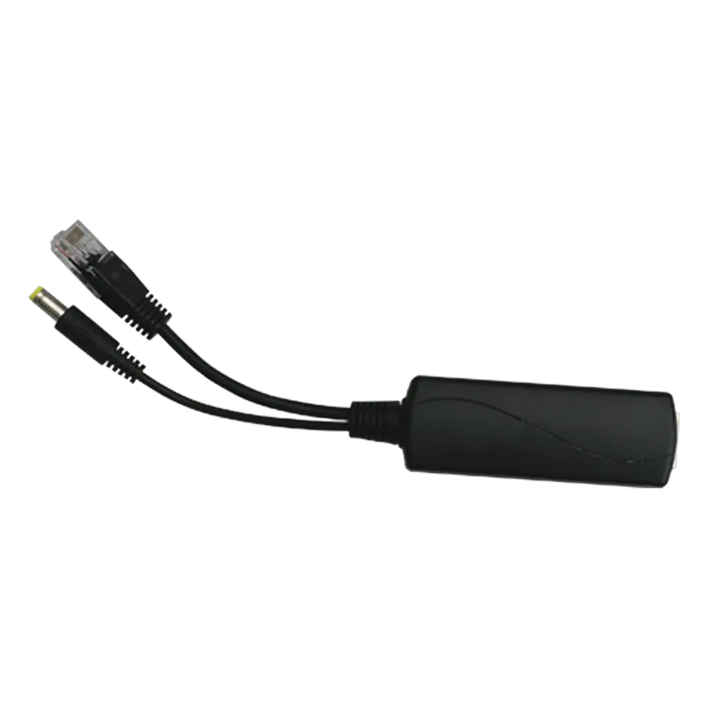 Splitter PoE Witek 30W Salida 12V 2A para Cámaras IP sin PoE